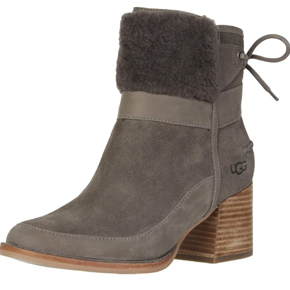 Ugg grey Kirke midi ankle boots - Picture 1 of 12